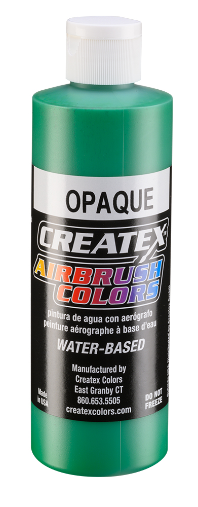 Createx Airbrush Colors Opaque Light Green, 8 oz.