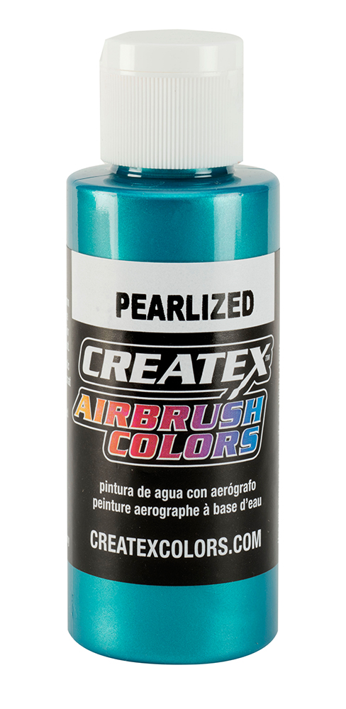 Createx Airbrush Colors Pearl Turquoise, 2 oz.