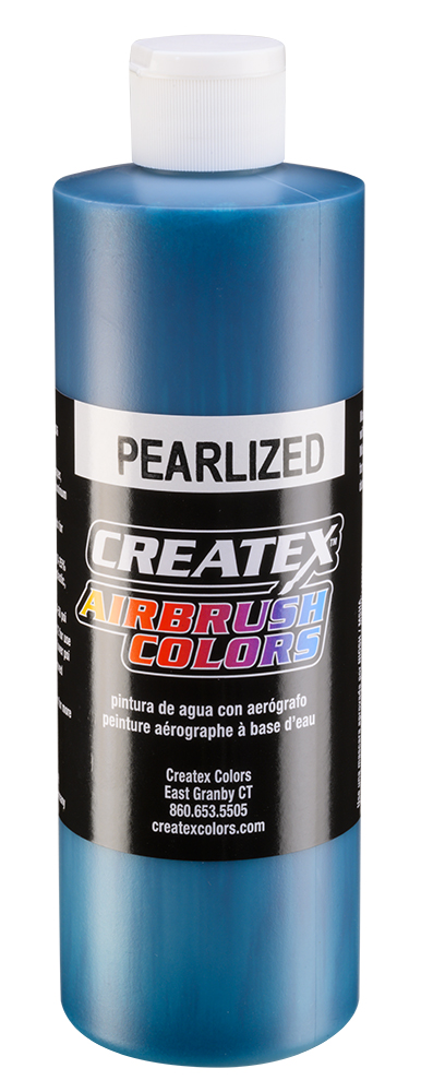 Createx Airbrush Colors Pearl Turquoise, 16 oz.
