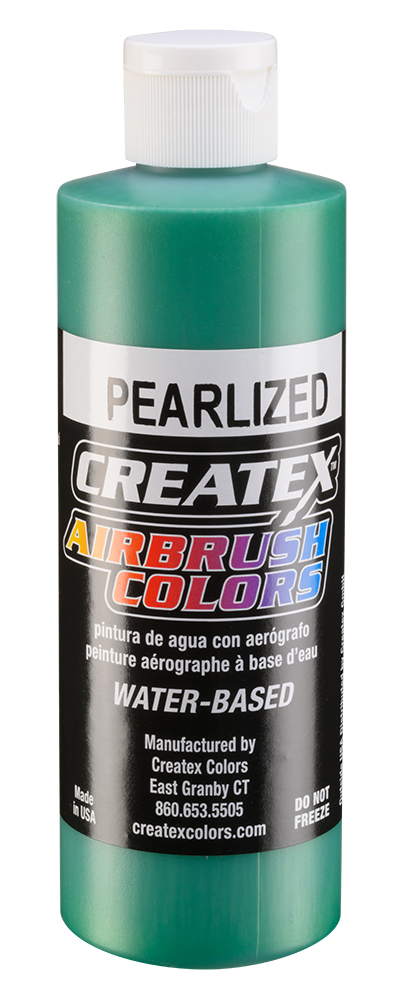 Createx Airbrush Colors Pearl Green, 8 oz.