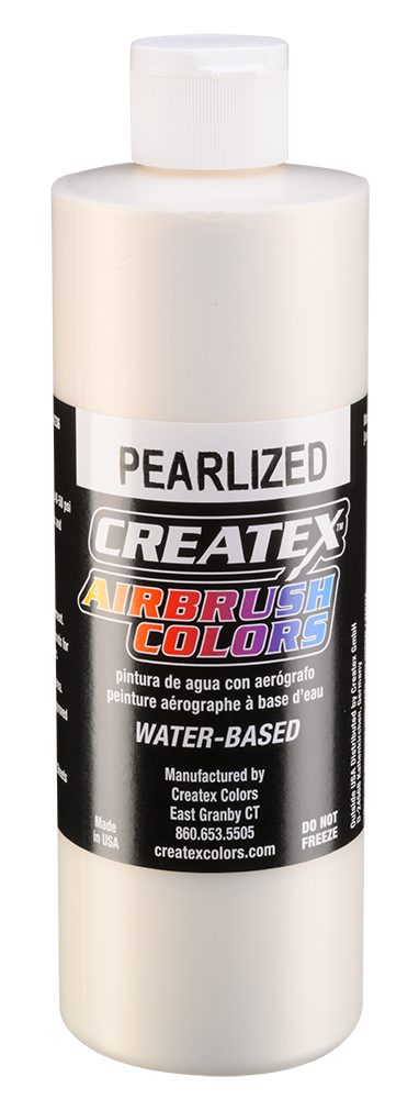 Createx Airbrush Colors Pearl White, 16 oz.