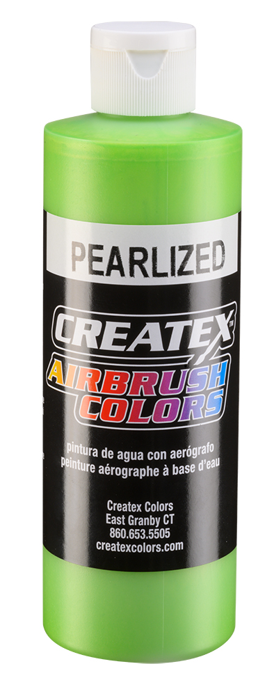 Createx Airbrush Colors Pearl Lime, 8 oz.