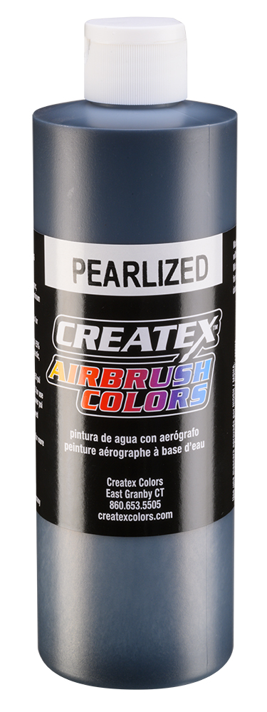 Createx Airbrush Colors Pearl Black, 16 oz.