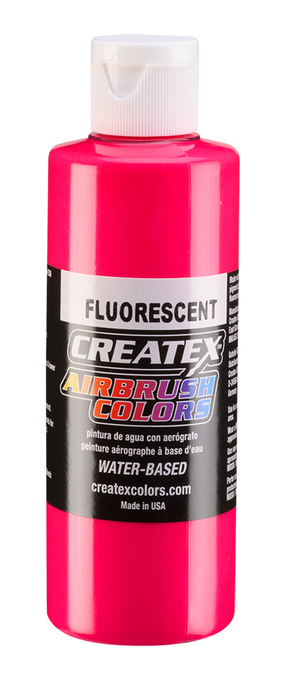 Createx Airbrush Colors Fluorescent Magenta, 4 oz.
