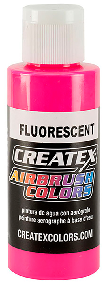 Createx Airbrush Colors Fluorescent Hot Pink, 2 oz.