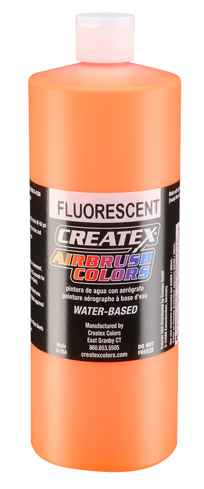 Createx Airbrush Colors Fluorescent Sunburst, 32 oz.