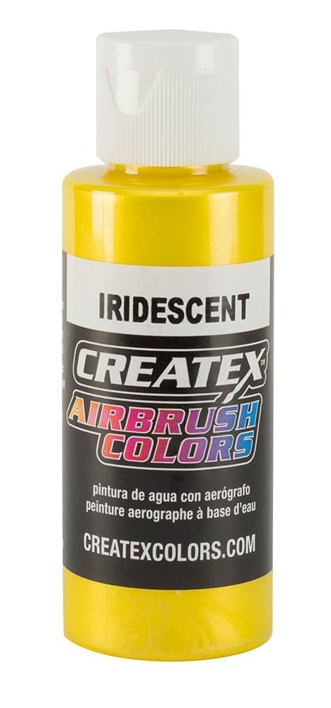 Createx Airbrush Colors Iridescent Yellow, 2 oz.