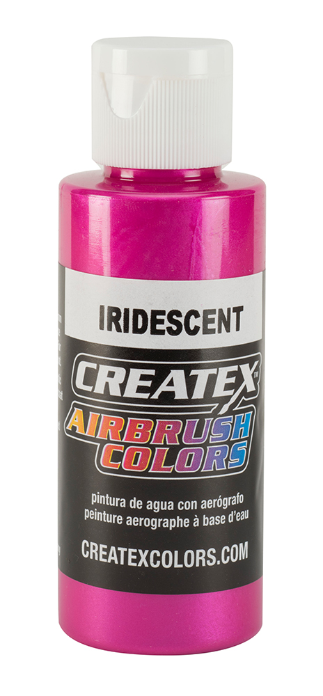 Createx Airbrush Colors Iridescent Fuchsia, 2 oz.