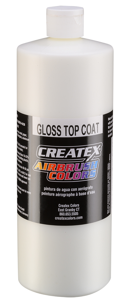 Createx Airbrush Colors Gloss Top Coat, 32oz.