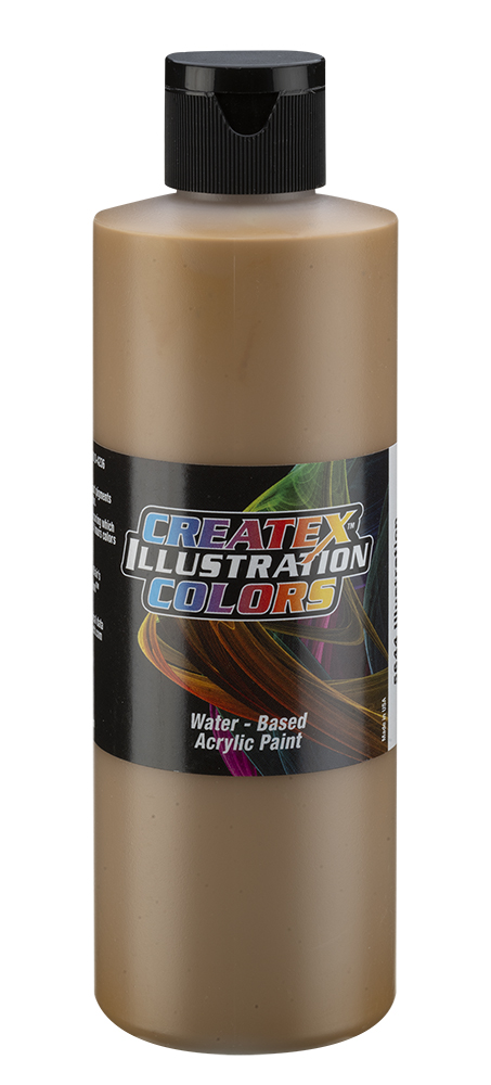 Createx Illustration Colors Yellow Ochre, 8 oz.