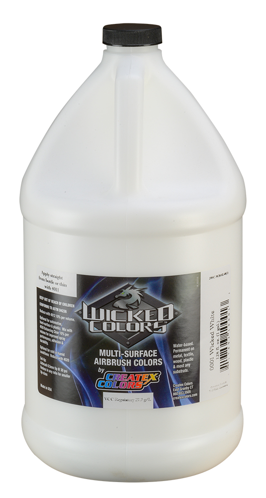 Createx Wicked Colors White, Gallon