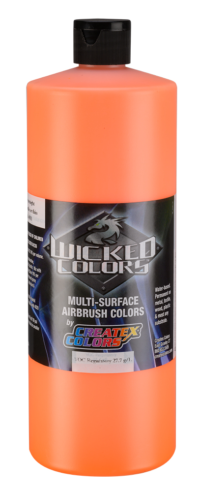 Createx Wicked Colors Fluorescent Sunburst, 32 oz.