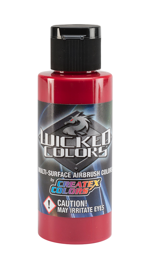 Createx Wicked Detail Colors Carmine, 2 oz.
