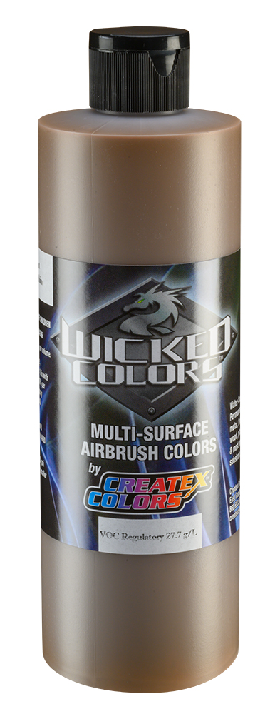 Createx Wicked Detail Colors Yellow Ochre, 16 oz.