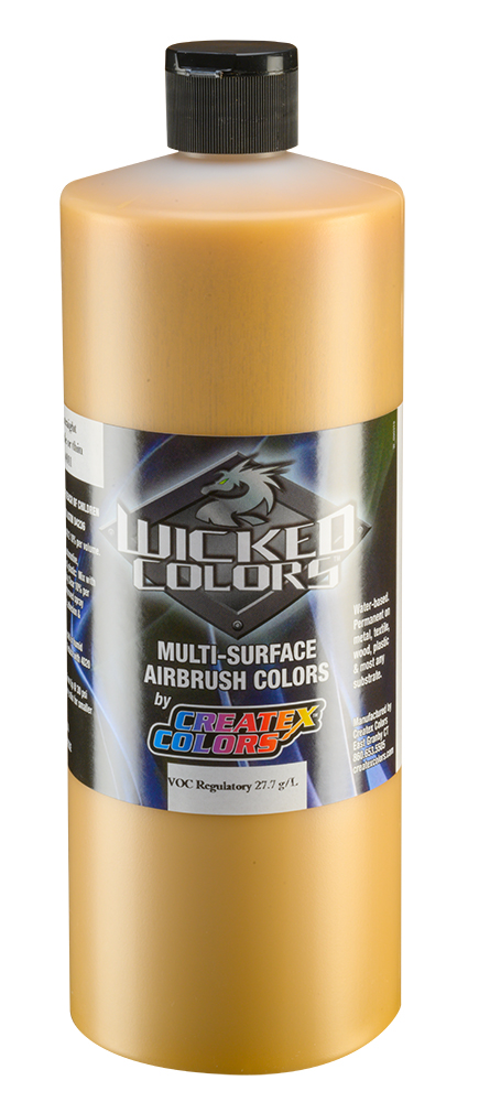 Createx Wicked Detail Colors Raw Sienna, 32 oz.
