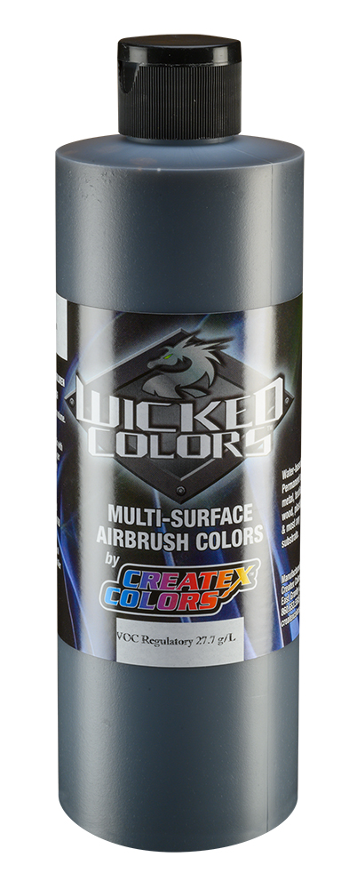 Createx Wicked Detail Colors Smoke Black, 16 oz.: Anest Iwata