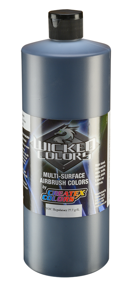 Createx Wicked Detail Colors Black Magenta, 32 oz.