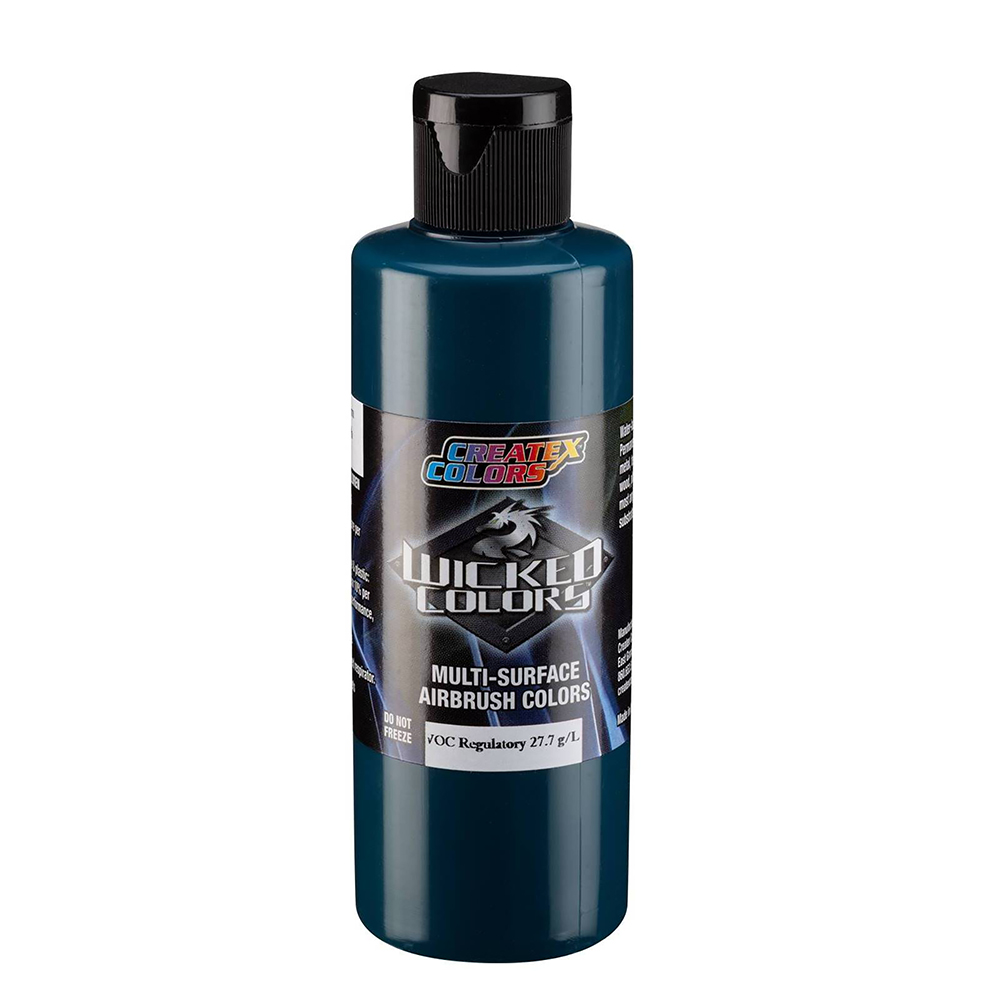Createx Wicked Opaque Colors Phthalo Green, 4 oz.