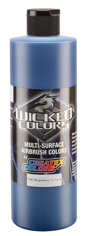 Createx Wicked Opaque Colors Phthalo Blue, 16 oz.