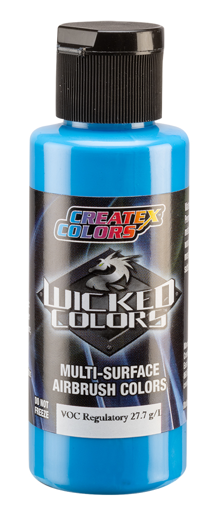 Createx Wicked Opaque Colors Daylight Blue, 2 oz.