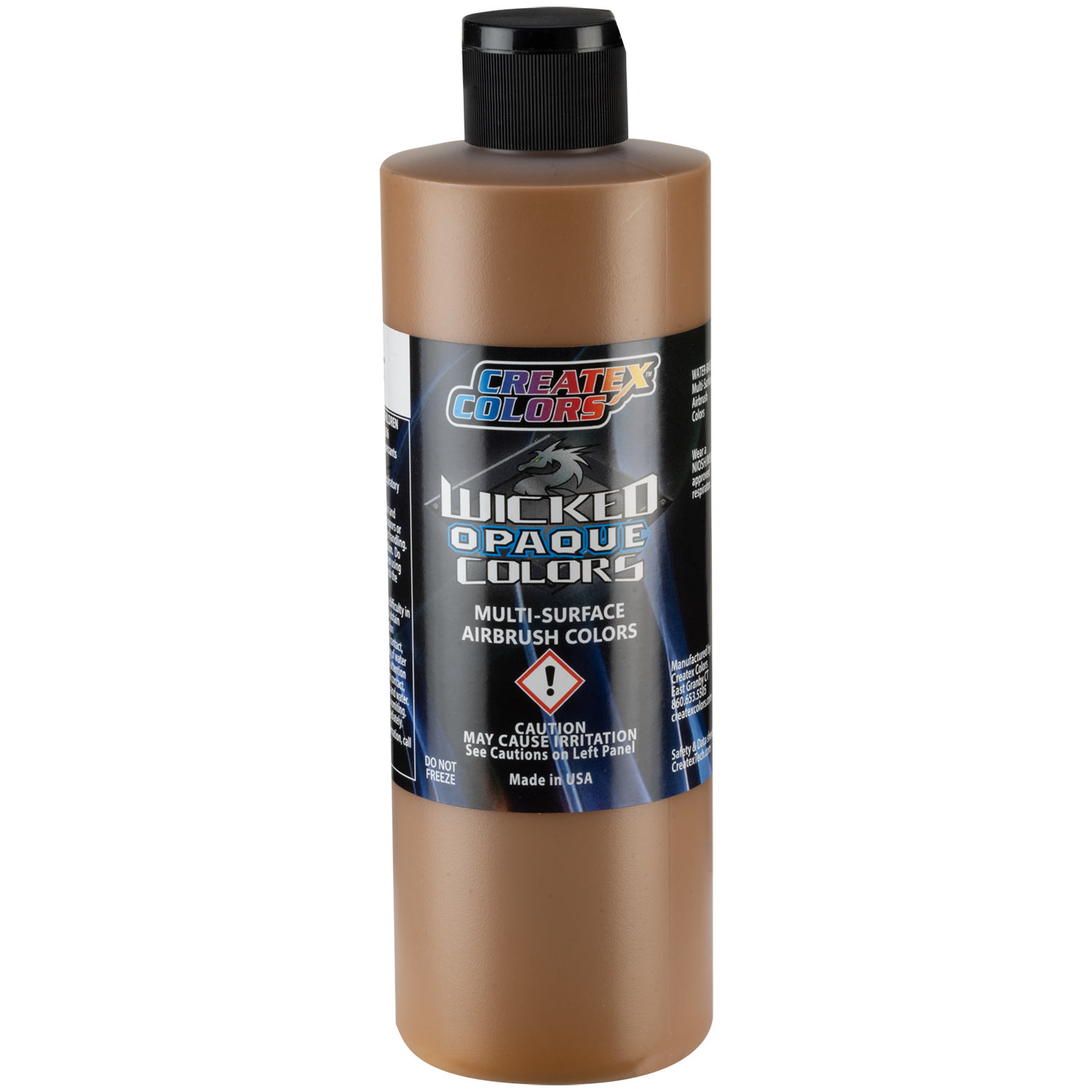Createx Wicked Opaque Colors Yellow Oxide, 16 oz.