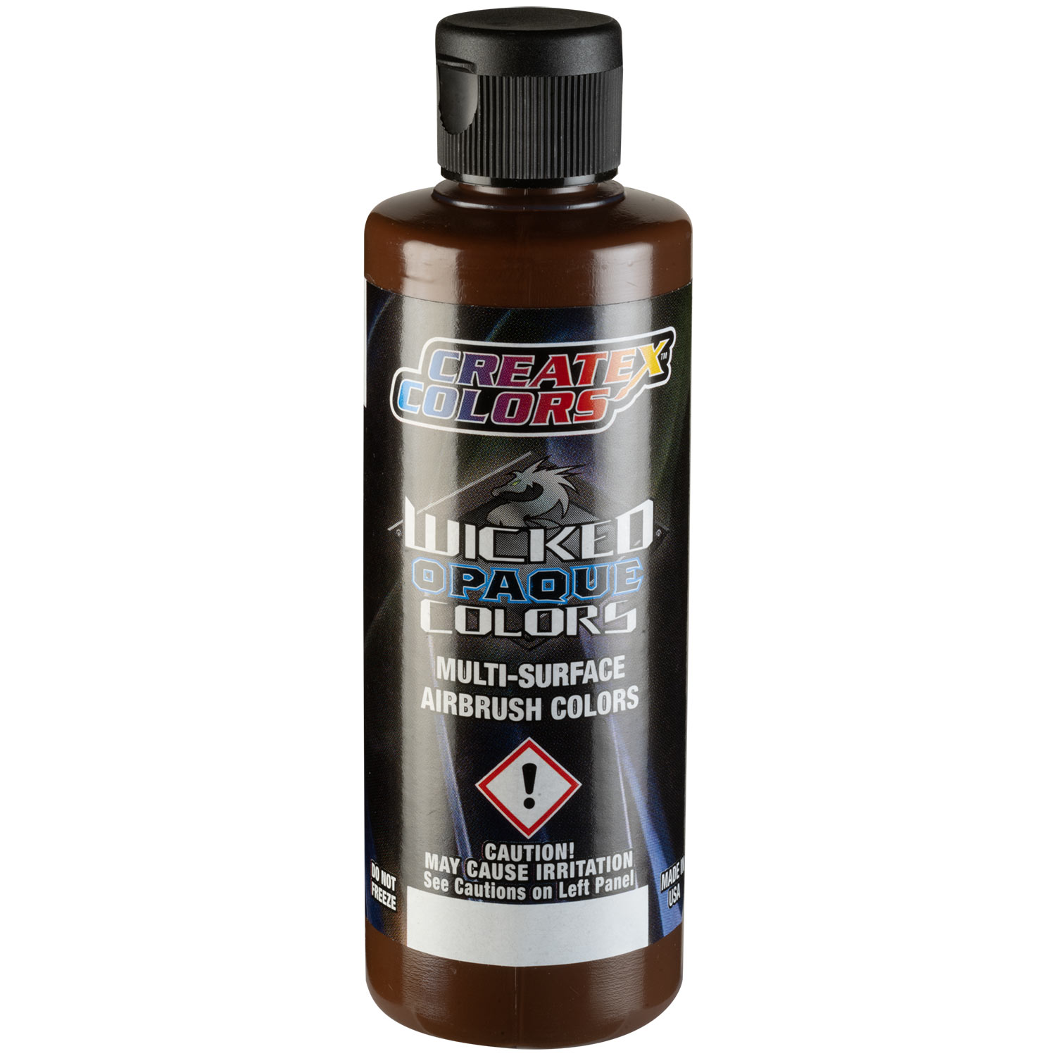 Createx Wicked Opaque Colors Brown Oxide, 4 oz.