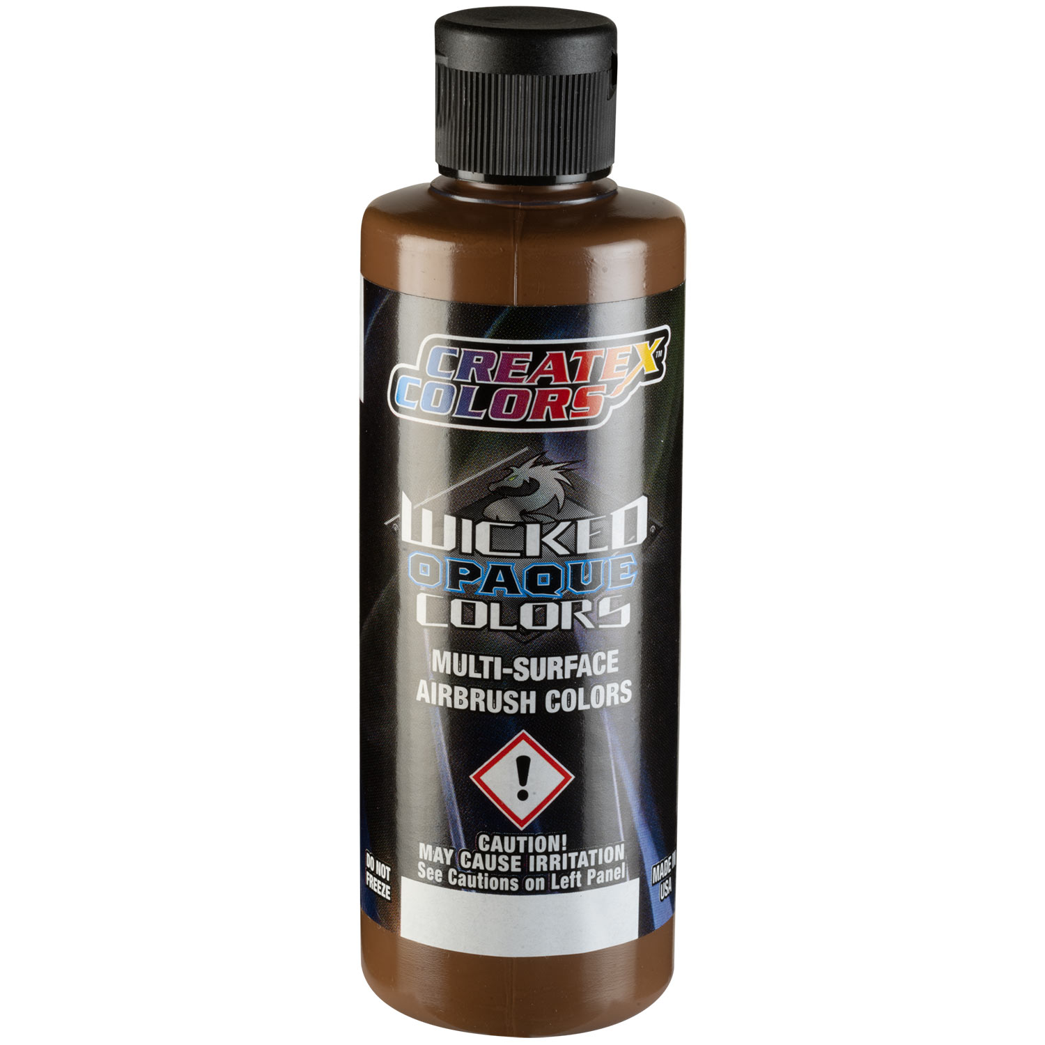 Createx Wicked Opaque Colors Burnt Umber, 4 oz.
