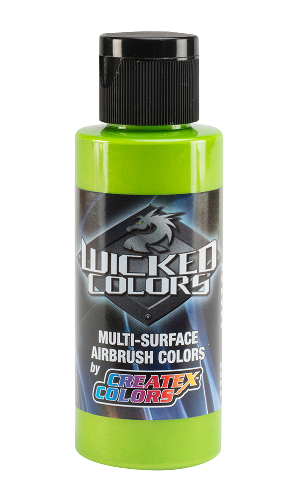 Createx Wicked Colors Pearl Lime Green, 2 oz.: Anest Iwata-Medea, Inc.