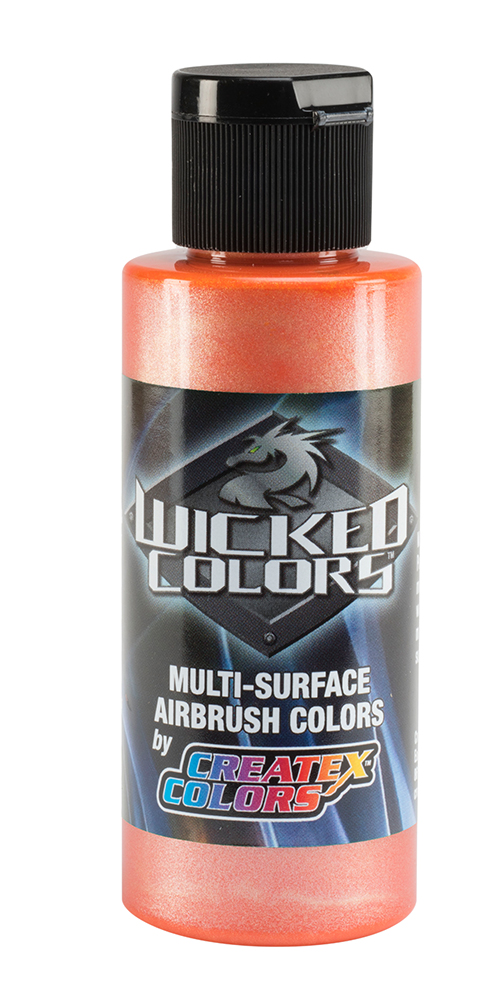 Createx Wicked Colors Pearl Orange, 2 oz.