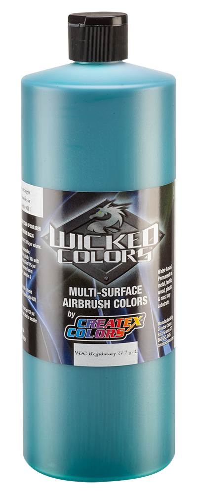 Createx Wicked Colors Pearl Green, 32 oz.