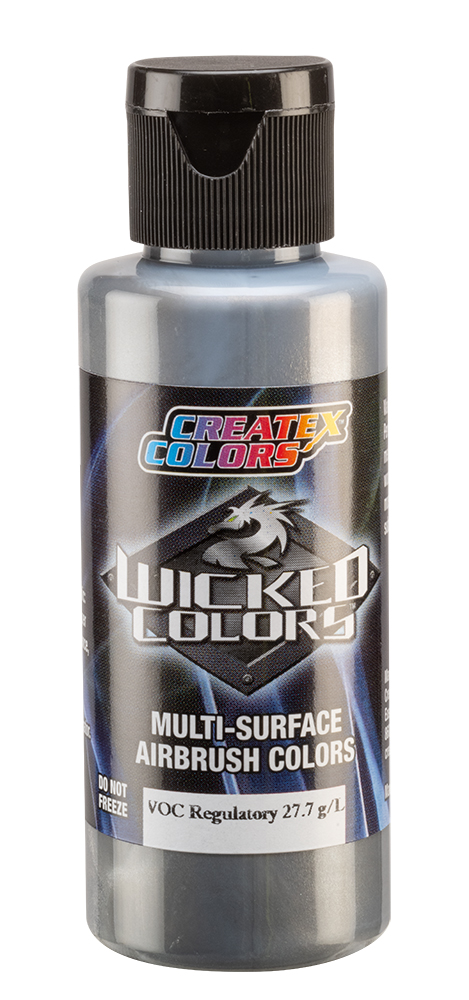 Createx Wicked Colors Pearl Silver, 2 oz.