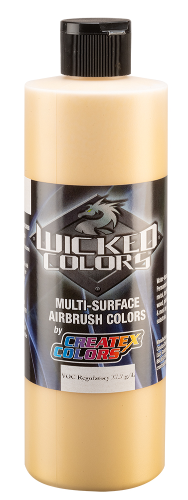 Createx Wicked Colors Pearl Silver, 16 oz.