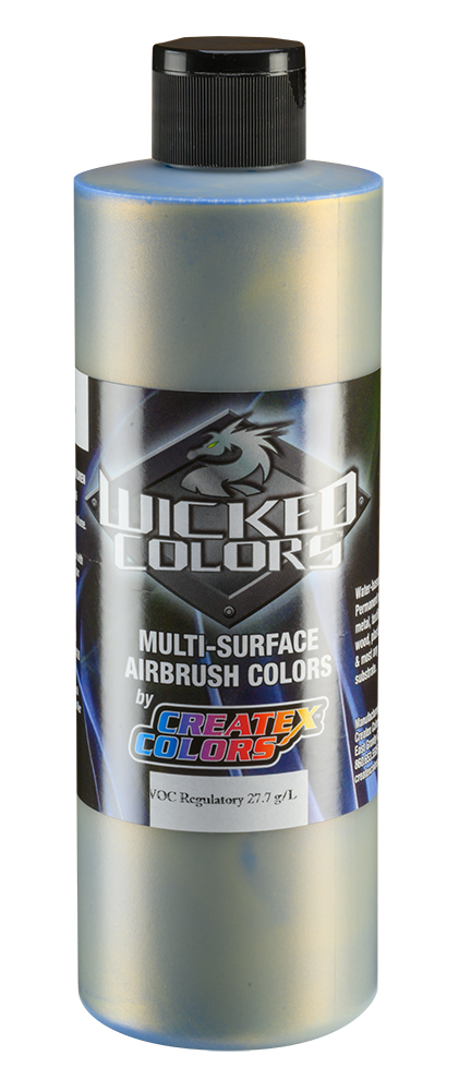 Createx Wicked Colors Metallic Fastback Green, 16 oz.