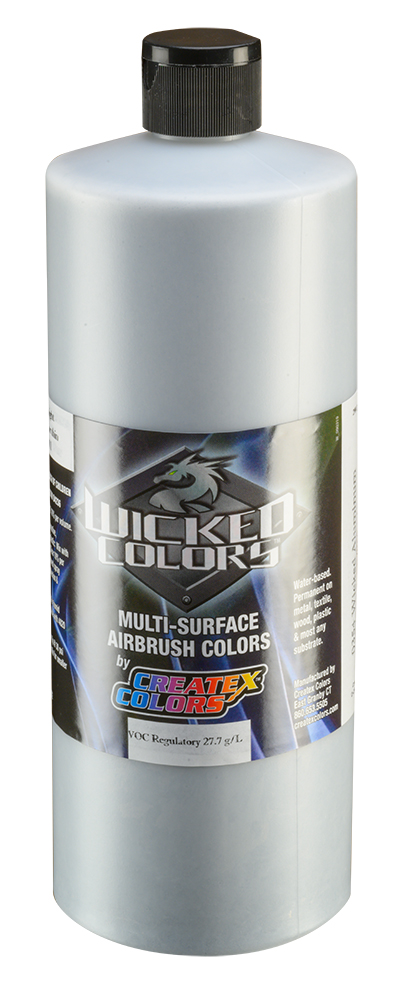Createx Wicked Colors Aluminum, Medium, 32 oz.