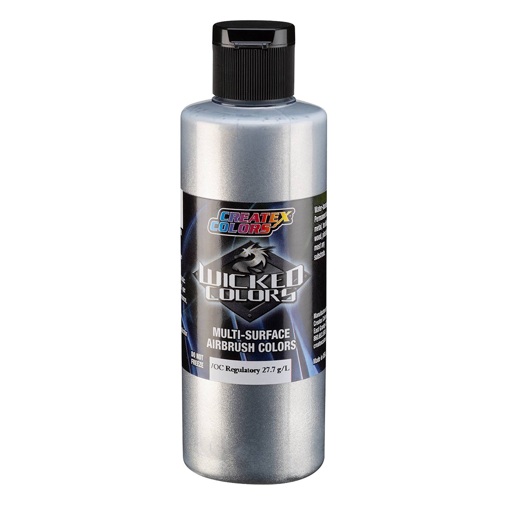 Createx Wicked Colors Aluminum, Fine, 4 oz.