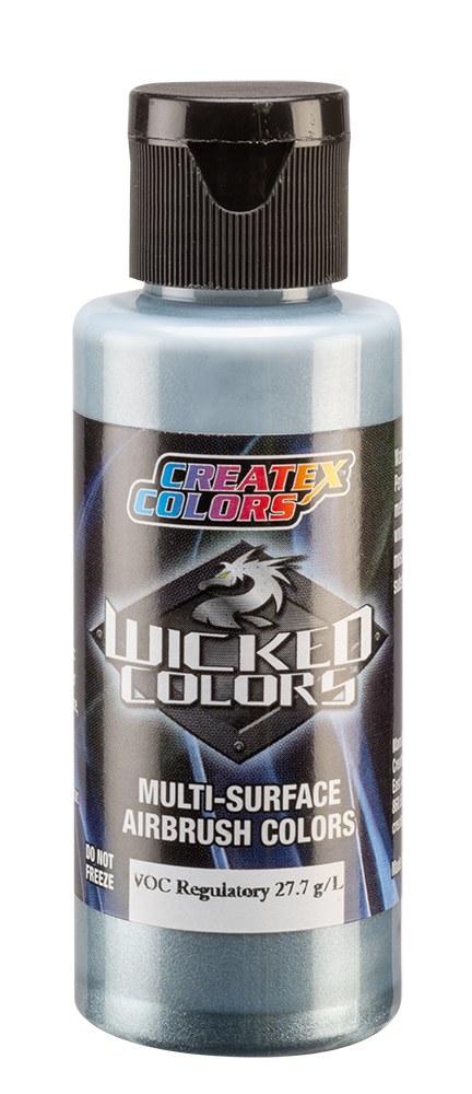 Createx Wicked Colors Metallic Blue Silver, 2 oz.: Anest Iwata-Medea, Inc.