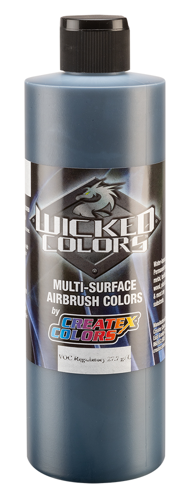 Createx Wicked Colors Metallic Midnight Blue, 16 oz.