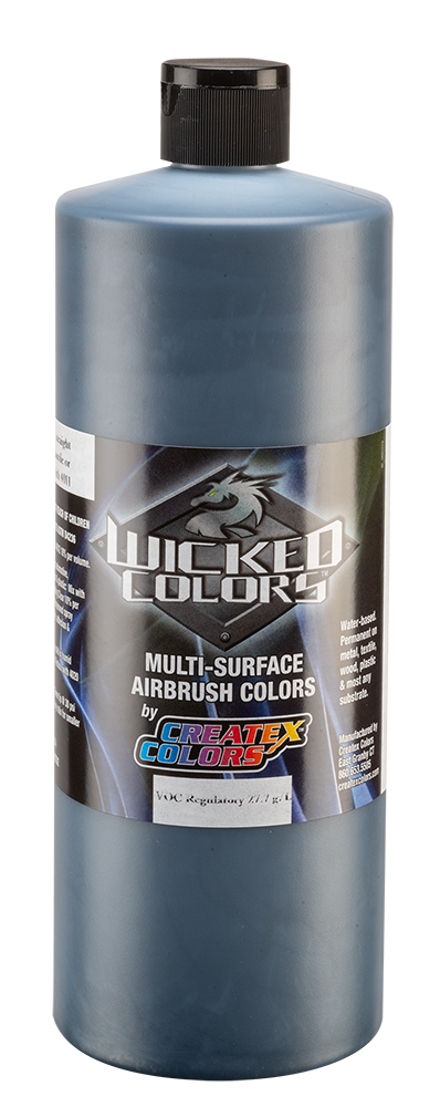 Createx Wicked Colors Metallic Midnight Blue, 32 oz.