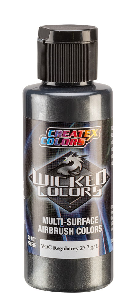 Createx Wicked Colors Metallic Charcoal-Viola, 2 oz.