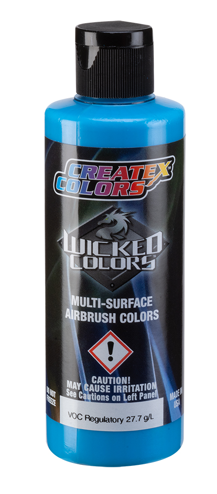 Createx Wicked Colors Flair Blue/Turquoise, 4 oz.