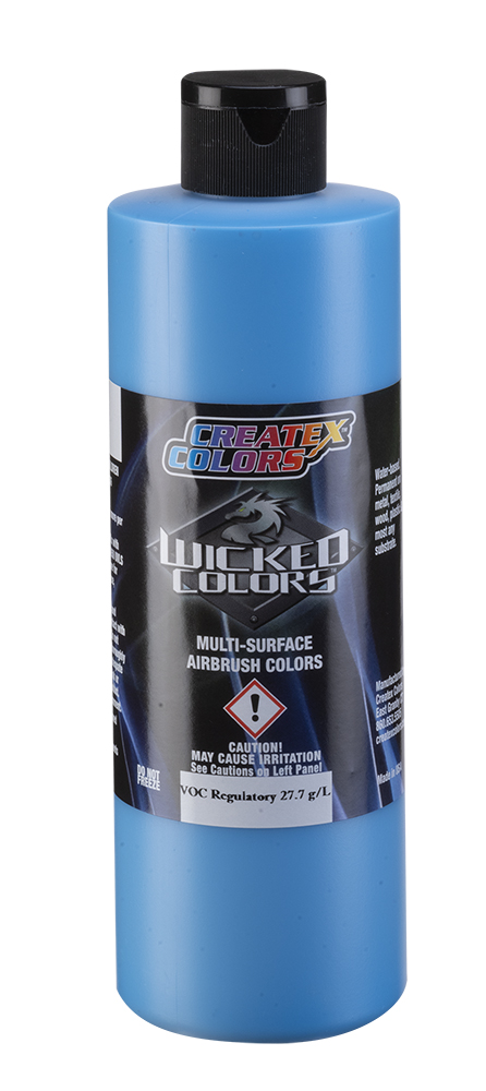 Createx Wicked Colors Flair Blue/Turquoise, 16 oz.