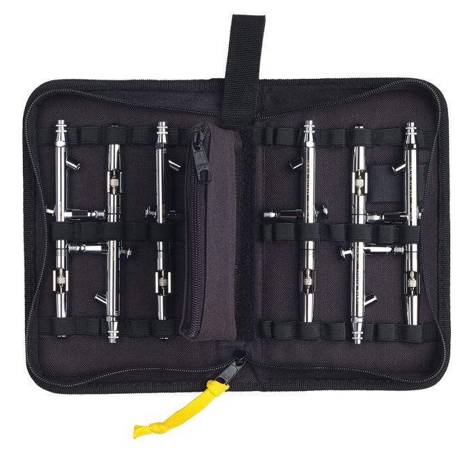 Iwata Eclipse HP-BCS 6-Pack with Zippered Airbrush Case: Anest Iwata-Medea,  Inc.