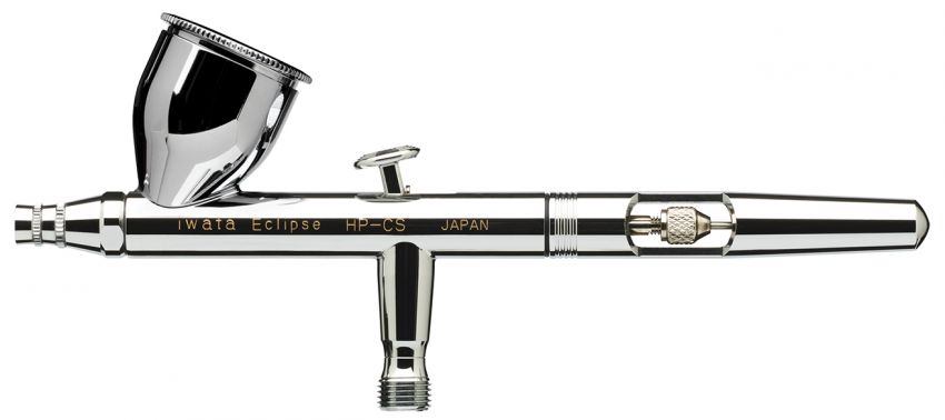 IWATA エアブラシ　HP-E Iwata Eclipse HP-CS Gravity Feed Dual Action Airbrush: Anest Iwata