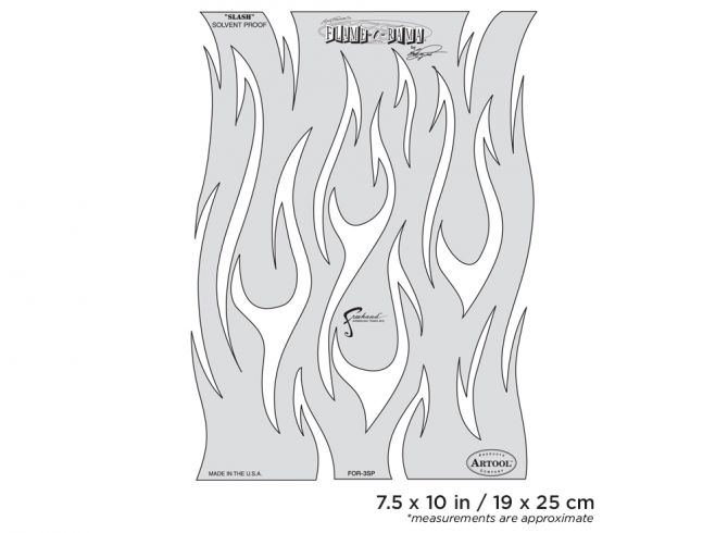 Airbrush Flame Stencils Printable Templates Airbrush Flame Stencils Printable Templates