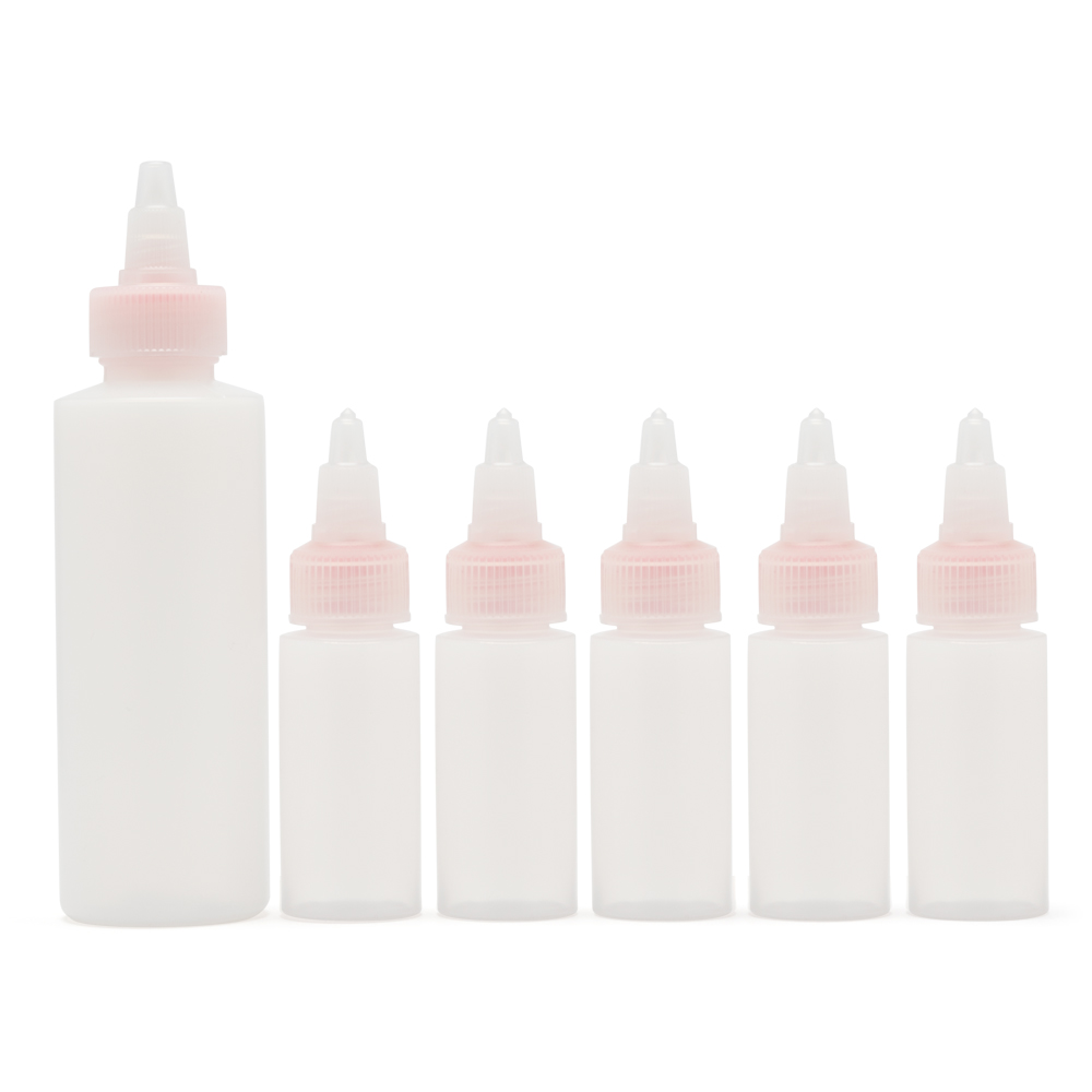 Iwata High Strength Translucent Hobby Bottles Anest IwataMedea, Inc.