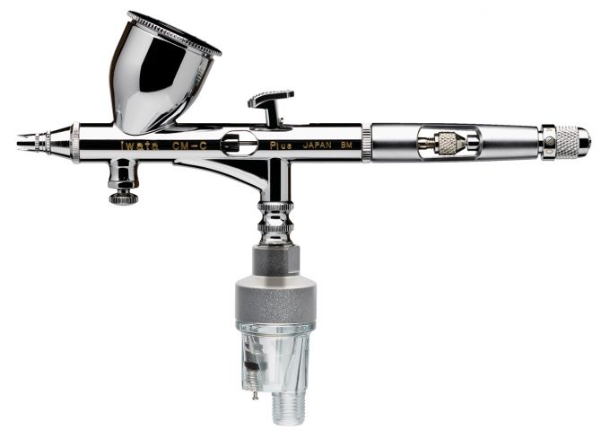 telescoop kampioen kapitalisme Iwata Custom Micron CM-C Plus Gravity Feed Dual Action Airbrush: Anest  Iwata-Medea, Inc.