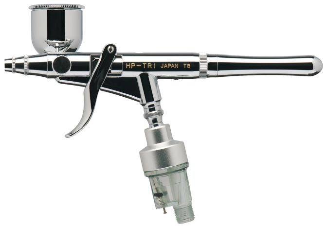 Iwata Revolution HP-TR1 Side Feed Dual Action Trigger Airbrush: Anest Iwata-Medea,  Inc.
